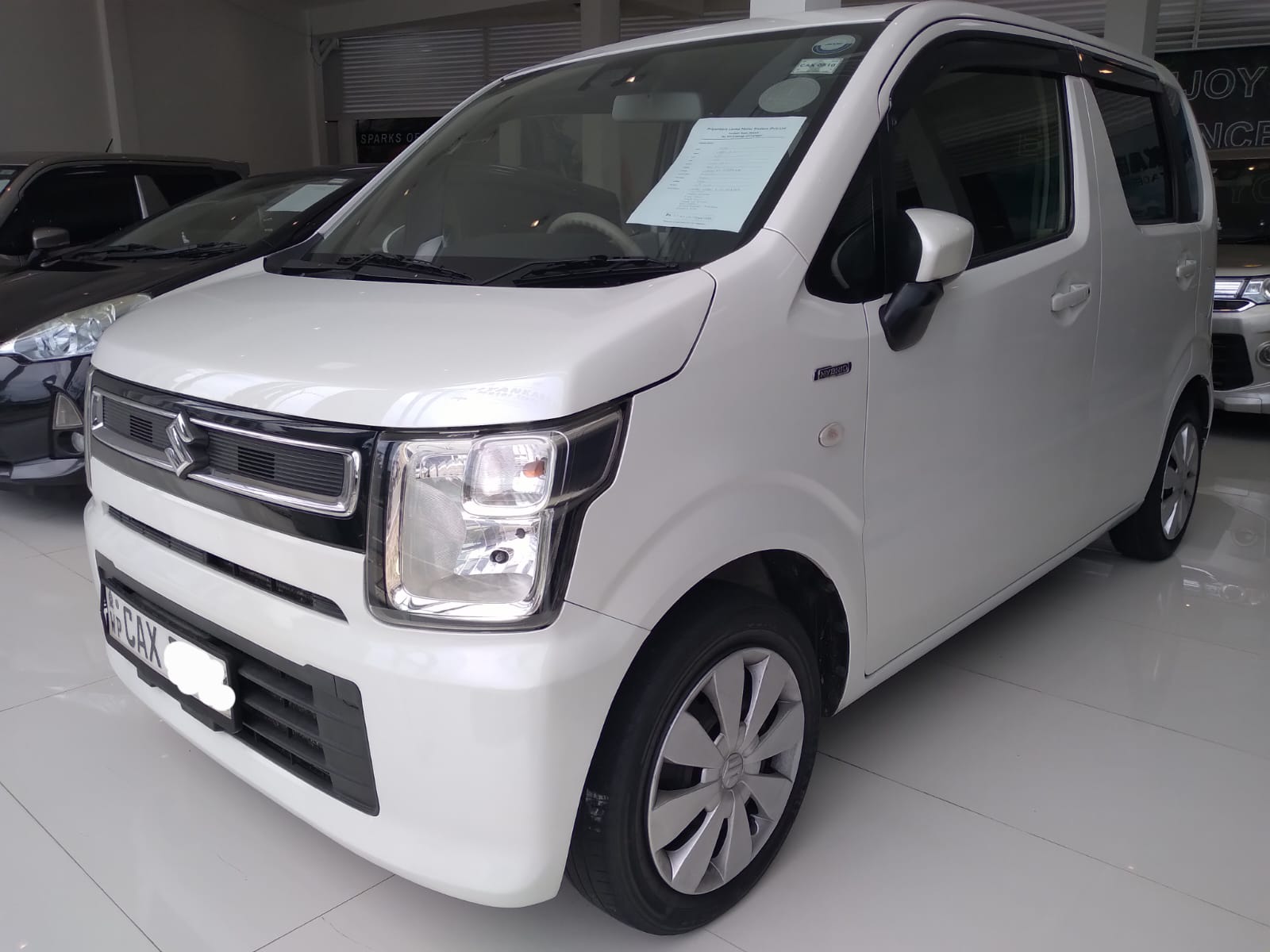 Suzuki WagonR FX Safety 2017 Hybrid thumbnail 4